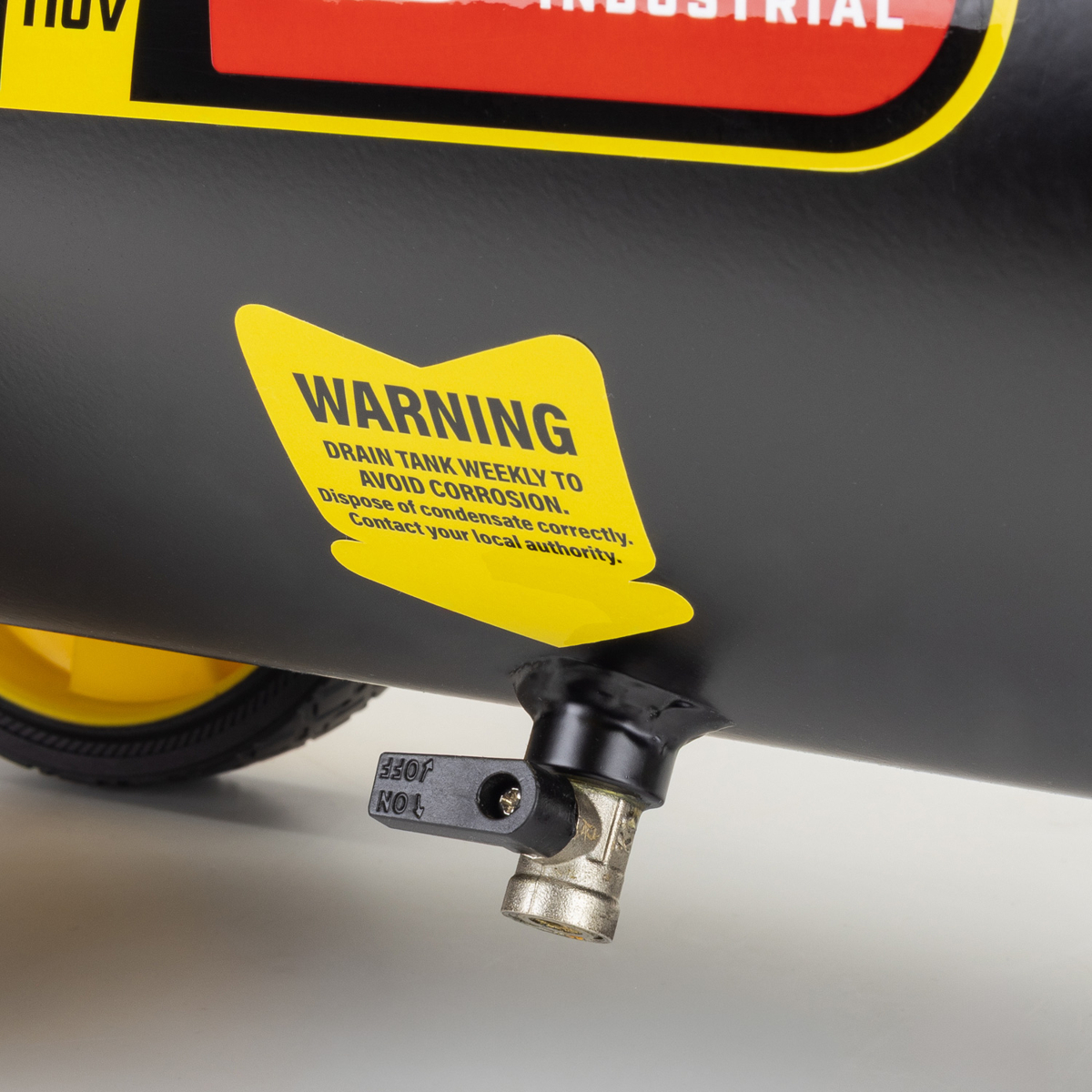 SIP AIRMATE® 110V 24L 2hp Low Noise Oil-Free Direct Drive Compressor